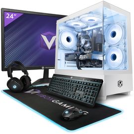 Vibox IV-42 PC Gamer - 24"" Écran Pack - 8 Core Intel i9 11900 Processeur - Nvidia GTX 1660 Super 6Go - 16Go RAM - 1TB NVMe SSD - Windows 11 - WiFi