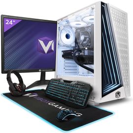 Vibox II-32 PC Gamer - 24"" Écran Pack - Six Core Intel i5 11400F Processeur 4.4GHz - Nvidia GTX 1660 Super 6Go - 16Go RAM - 1To NVMe M.2 SSD - Windows 11 - WiFi