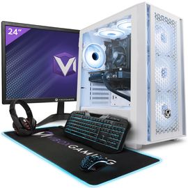 Vibox II-40 PC Gamer - 24"" Écran Pack - Six Core Intel i5 11400F Processeur 4.4GHz - Nvidia GTX 1660 Super 6Go - 16Go RAM - 1To NVMe M.2 SSD - Windows 11 - WiFi