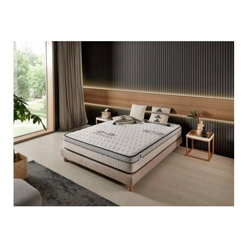 Matelas Visco Carbone À Mémoire De Forme - 25 Cm - Naturalex 160x190 Cm Équilibré