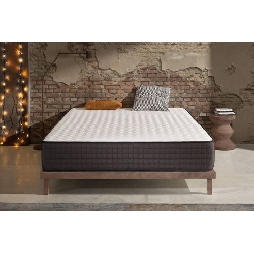 Matelas Haut De Gamme Titanium En Mousse Thermosoft + Technologie Blue Latex - 24 Cm - Naturalex 140x200 Cm Mi-Ferme