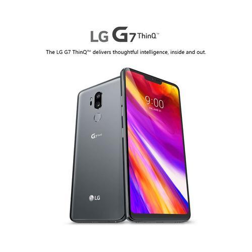 Déverrouiller LG G7 thinq 4gb + 64gb snapsdragon 845 4G LTE Android 8 - Core REAR CAMERA Dual 16mp 6.1 inch phone