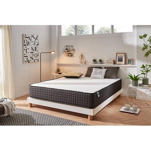 Matelas Épais Titanium Haut De Gamme En Mousse À Mémoire + Latex - 30 Cm - Naturalex 90x190 Cm Mi-Ferme