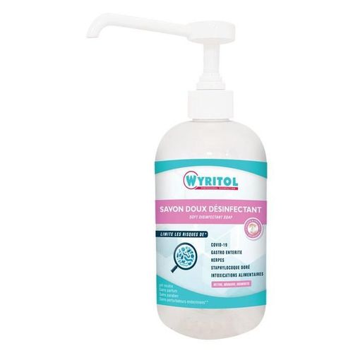 Wyritol Flacon Pompe 500 Ml Savon Liquide Désinfectant 