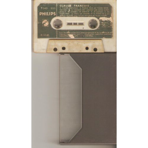 Cassette Audio Claude François : Fleur Sauvage 1970
