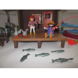 ② Playmobil vintage 3826 - cabane du pêcheur - année 1995