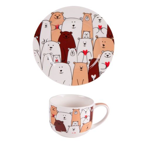 Coffret Déjeuner Teddy 47 Cl