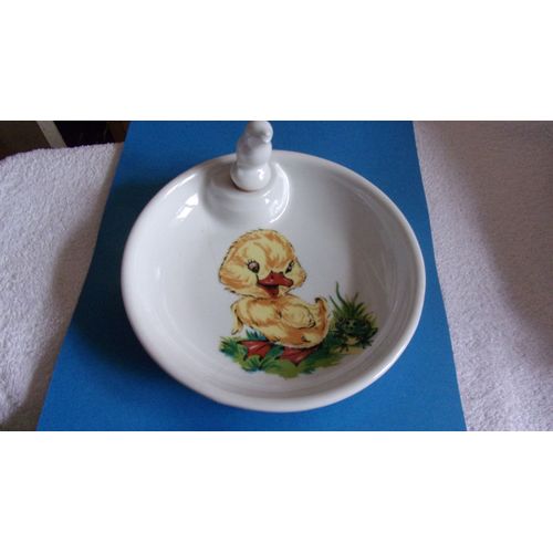 Assiette Chauffante À Bouillie En Porcelaine