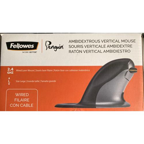 Souris Fellowes Penguin Wired Mouse (Large)