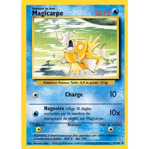 Magicarpe 30 Pv Nageoire