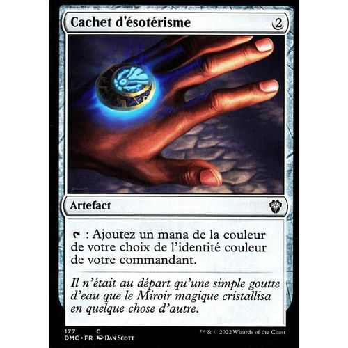Cachet D'ésotérisme - Magic - Deck Commander Dominaria Uni - C - 177
