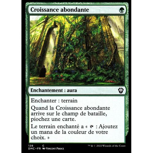 Croissance Abondante - Magic - Deck Commander Dominaria Uni - C - 128