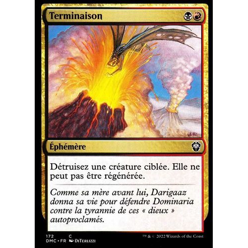 Terminaison - Magic - Deck Commander Dominaria Uni - C - 172