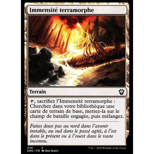 Immensité Terramorphe - Magic - Deck Commander Dominaria Uni - C - 239