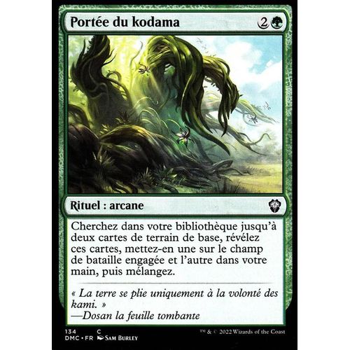 Portée Du Kodama - Magic - Deck Commander Dominaria Uni - C - 134