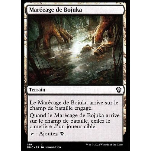Marécage De Bojuka - Magic - Deck Commander Dominaria Uni - C - 199