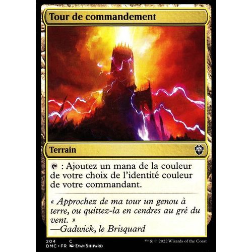 Tour De Commandement - Magic - Deck Commander Dominaria Uni - C - 204
