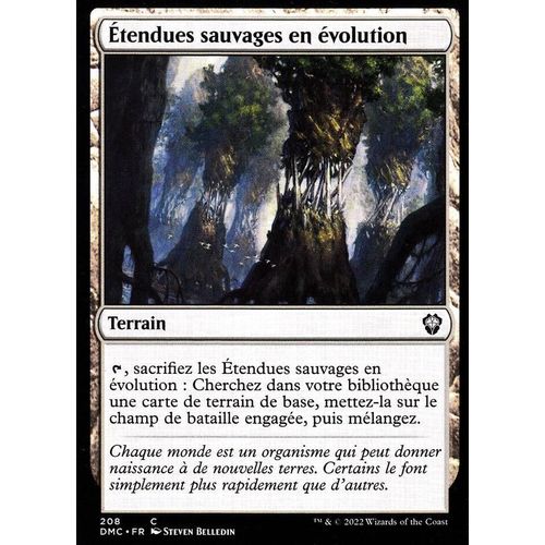 Étendues Sauvages En Évolution - Magic - Deck Commander Dominaria Uni - C - 208