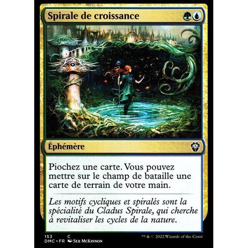 Spirale De Croissance - Magic - Deck Commander Dominaria Uni - C - 153
