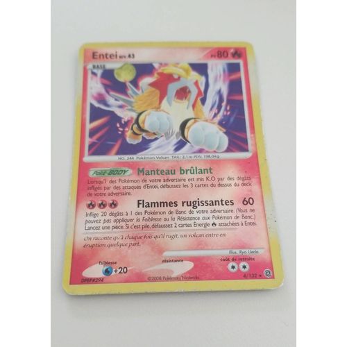 Carte Pokémon Entei 4/132