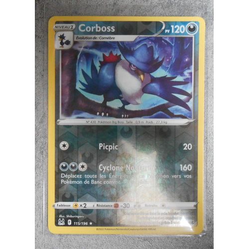 Corboss Reverse 115/196 - Eb11 - Origine Perdue - Vf