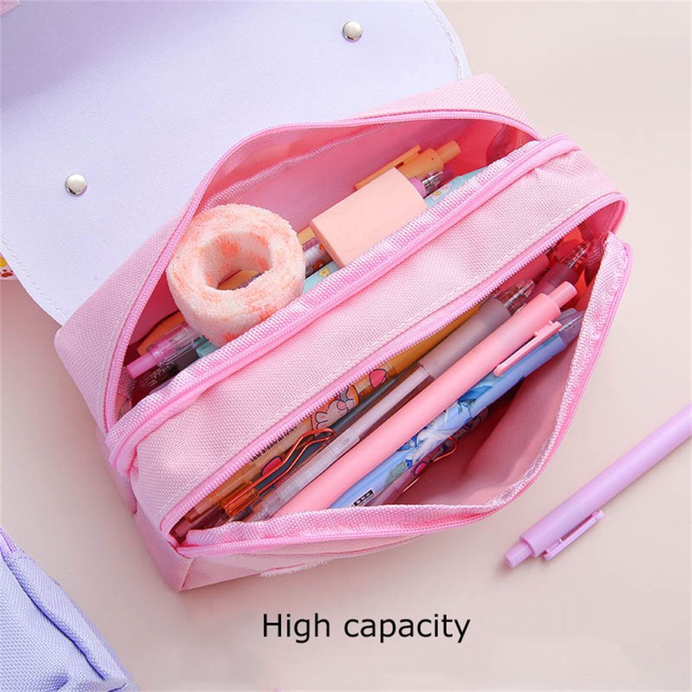 Bote  Crayons  Dcompression De Grande Capacit, Double C... - 4