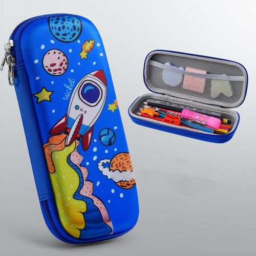 Étui À Crayons Astronaute Rocket Eva, Jolie Boîte À Crayons'école, Étui À Stylos Animaux Pour Enfants, Cadeaux Pour Étudiants, Sacs À Stylos Dessins Animés