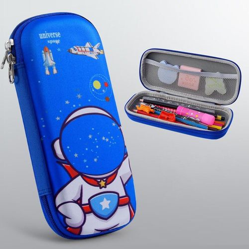 Étui À Crayons Astronaute Rocket Eva, Jolie Boîte À Crayons'école, Étui À Stylos Animaux Pour Enfants, Cadeaux Pour Étudiants, Sacs À Stylos Dessins Animés