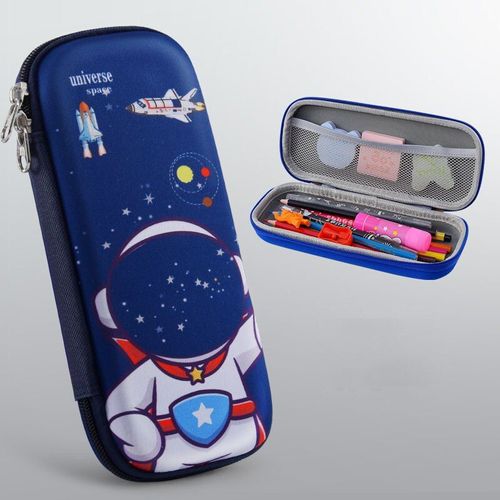 Étui À Crayons Astronaute Rocket Eva, Jolie Boîte À Crayons'école, Étui À Stylos Animaux Pour Enfants, Cadeaux Pour Étudiants, Sacs À Stylos Dessins Animés