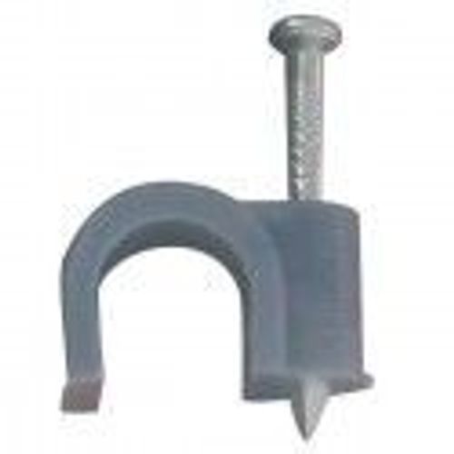 Lot 20 pontet rigide gris attache câble fil électrique ° 16 mm DHOME