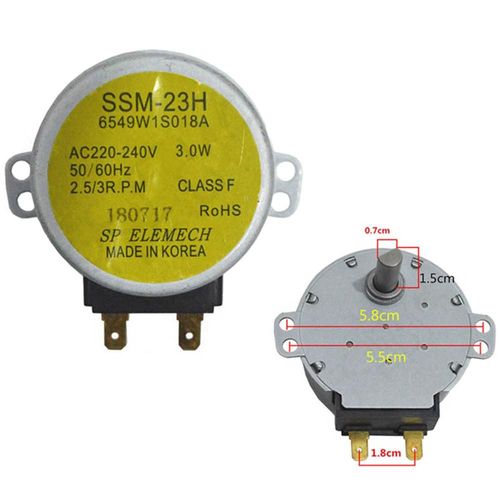Plateau moteur synchrone pour four à micro-ondes lg, 220V, accessoires de pièces de four à micro-ondes