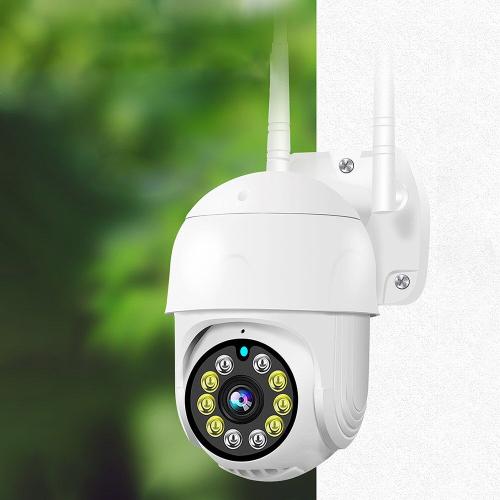 Caméra de surveillance extérieure IP HD 1080p, dispositif de