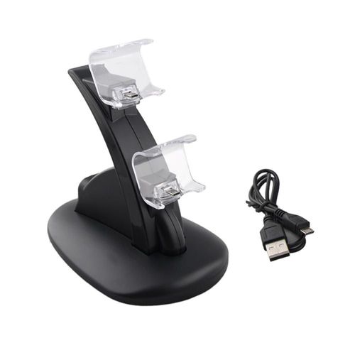 Station De Charge Double Chargeur Usb, Contrôleur De Jeu, Alimentation Électrique, Support Pour Sony Playstation 4 Ps4