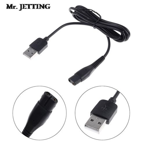 Câble de chargement USB, adaptateur électrique pour rasoir électrique, prise de charge
