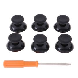 Capuchons De Manettes De Manette De Jeu Xbox 360, Pièces De Réparation Avec Outil, Noir, Gris, Analogique 3d, 1 Ensemble, 360