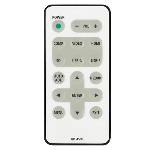 Télécommande Adapté pour NEC RD-459E D557W D732MX D735VX NP-L50W NP-L51W Vivitek