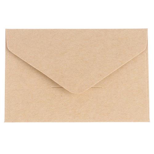 Mini Enveloppes Fenêtre En Papier Kraft, 20 Pièces, Cadeau Pour Invitation De Mariage