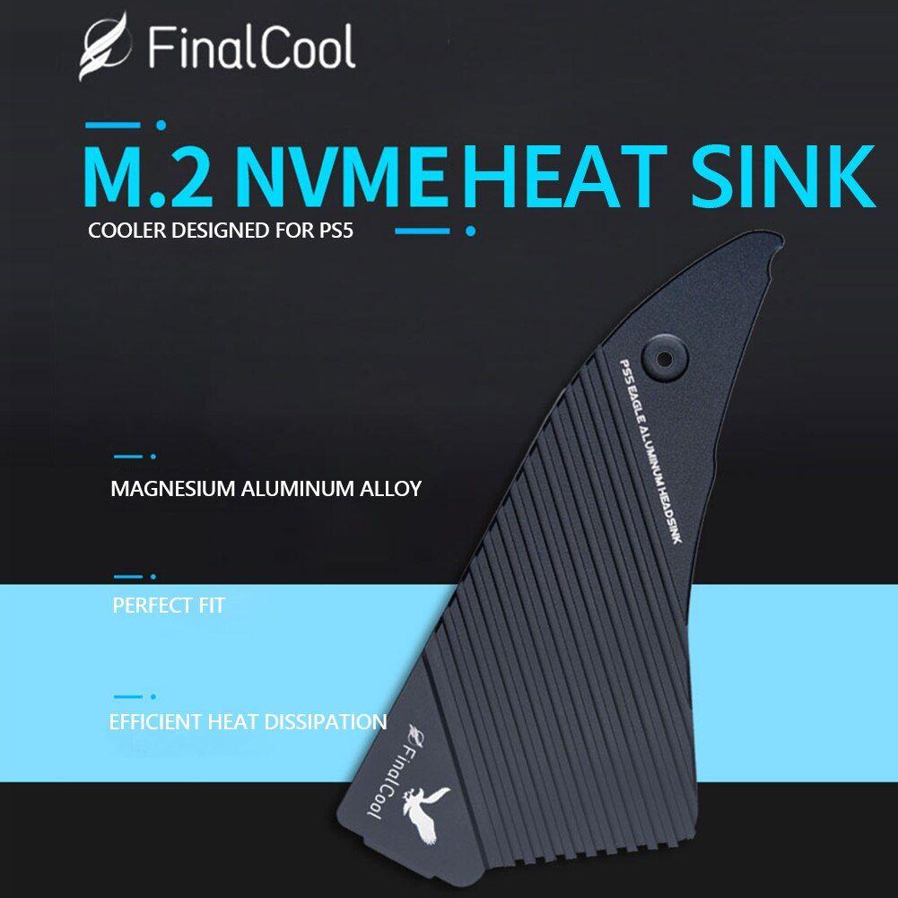 Dissipateur thermique en feuille de métal de refroidissement, pour Console  de jeu PS5 NVME M.2 SSD M2 2280, radiateur à semi-conducteurs