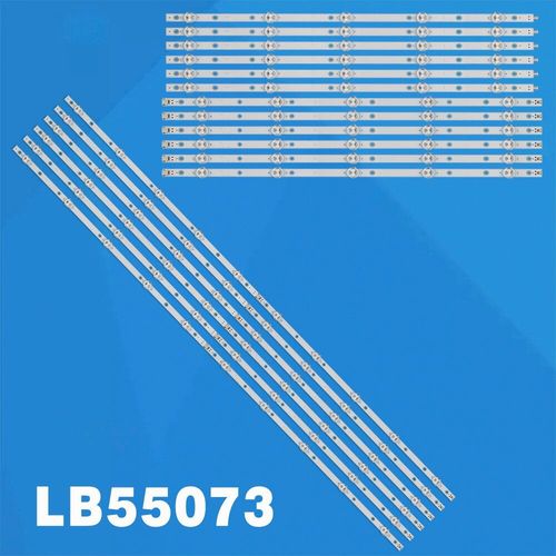 Kit de 12 bandes LED pour PHILIPS TV, pour modèles 55, 55PUS6753, 55PUS6412, 55PUS7503, LB55073, V0_01, V0_02, V1_02, V1_03, nouveau