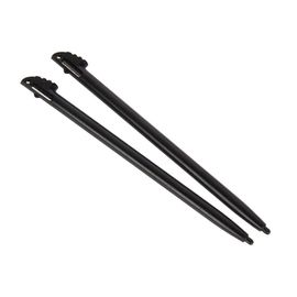 Stylet Universel En Plastique Noir Pour Écran Tactile, 2 Pièces, Pour Nintendo 3ds N3ds Xl Ll, Nouveau