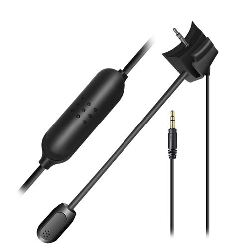Microphone À Flèche À Câble, Silencieux, Confort 35 Ii, Contrôle Du Volume, Pour Consoles De Jeux Ps4s, Contrôleur Pc Boompro