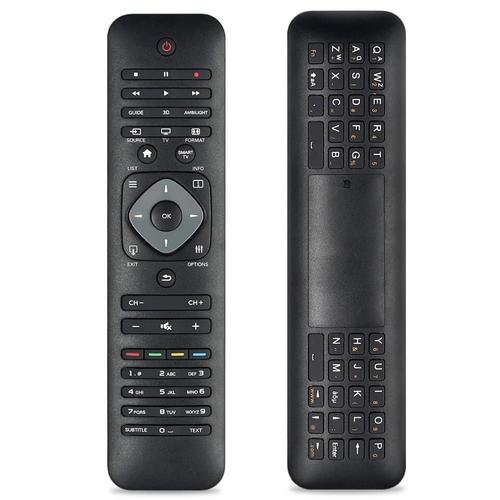 Télécommande avec clavier pour Smart TV Philips 3D AV/12