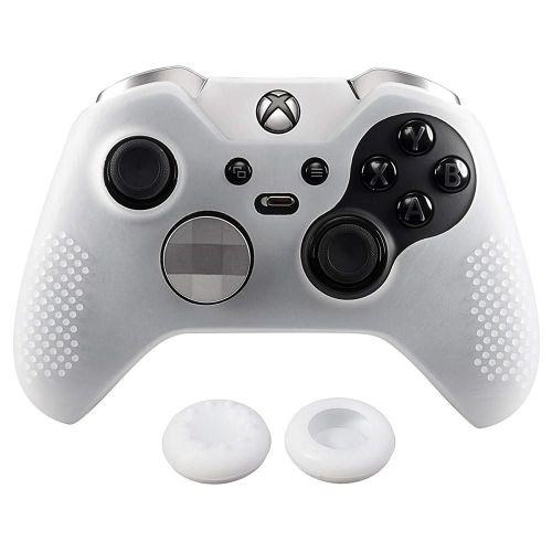 Étui De Protection En Silicone Pour Manette De Jeu Xbox One Elite, Avec 2 Pièces De Bâtons De Pouce