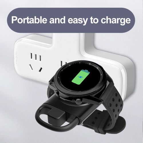 Wireless Charger For Galaxy Watch 4 Usb Type-C Dual Ports Wireless Charging Dock For Samsung Galaxy Watch 3/4 Active 2 Charger