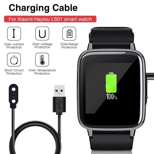 Câble Usb Portable Ls05 Pour Montre Intelligente Solaire, Station De Charge Magnétique, Adaptateur De Chargeur, Accessoires De Montre Intelligente 100cm
