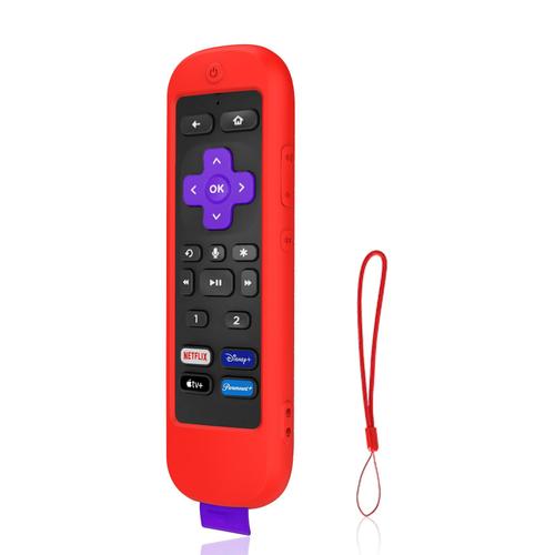 Housse de protection anti-poussière pour clé TV roku Ultra 2022, étui de remplacement en Silicone souple pour télécommande, antichoc