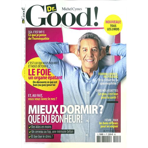Dr Good N° 8 Michel Cymes, Le Foie, Mieux Dormir...