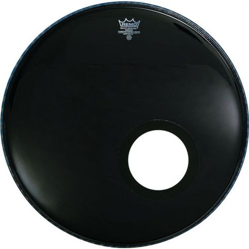 Peau Grosse Caisse 20'' Rémo Powerstroke 3 Ebony P3-1020-Es-Dm