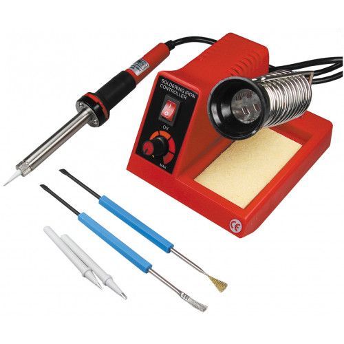 Station De Soudage "Ct-Lsk" Réglable 150-450°C 230v/58w, Avec 2 Pannes + 2 Outils-Chilitec