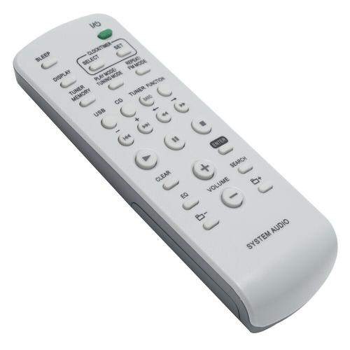 Télécommande de remplacement pour Sony CMT-HX5BT CMT-HX9DAB CMT-U1 CMT-HX30 HCD-HX5 HCD-HX7 système Micro Hi-Fi